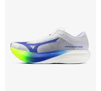Mizuno HYPERWARP PURE Zapatillas de correr Blanco/Lightning Amarillo/Hyper Azul Mujer/Hombreo Talla 40,5