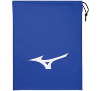Mizuno J1GZ2404 - Bolsa para zapatos, tamaño grande, azul x blanco, bolsa con cordón, para correr en pista y campo, béisbol, deportes, Azul × Blanco, Lサイズ, Modelo 24