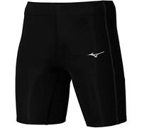 Mizuno J2GBA143-09 Core Impulse Mid Tight Shorts Hombre Black Tamaño XL