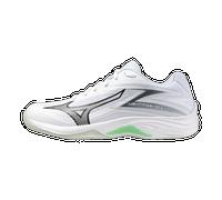 Mizuno LIGHTNING STAR Z7 Jr. Zapatillas de hockey Blanco/Negro/Frozen Emerald Júnior Talla 36