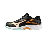 Mizuno LIGHTNING STAR Z7 Jr. Zapatillas de hockey Negro/Tangelo/Ice Verde Júnior Talla 34