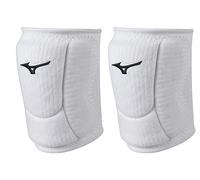 Mizuno LR6 Pro ECO Rodilleras de voleibol | Mujeres S (S) | Blanco