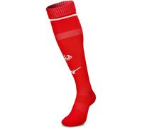 Mizuno - Medias AS Monaco Primera Equipación 2025-2026, Unisex, Tango Red, M [38 - 42]
