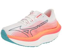 Mizuno Men's Wave Rebellion Pro Running Shoe, Blanco y Plateado, 44.5 EU