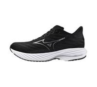 Mizuno Mens Wave Rider 28, Zapatillas para Correr Hombre, Negro Plateado, 43 EU