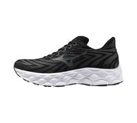 Mizuno Mens Wave Sky 8 Running Shoe, Black-Metallic Grey, 10.5