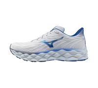 Mizuno Mens Wave Sky 8 Running Shoe, Plein Air-Laser Blue, 10.5