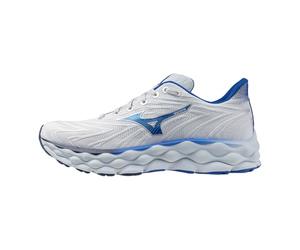Mizuno Mens Wave Sky 8 Running Shoe, Plein Air-Laser Blue, 10.5