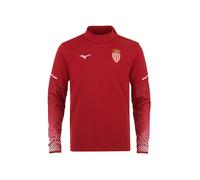 Mizuno Mid Layer 1/2 Zip Shoulder Training Top AS Monaco Men Botas de futbol Bordeaux Hombre Talla M