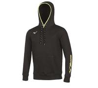 Mizuno Mizuno Sweat Hoodie Black XL Hombre