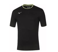 Mizuno Mizuno tee Black/Yellow Fluo S Hombre