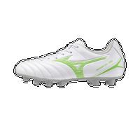 Mizuno MONARCIDA NEO III SELECT JR Botas de futbol Blanco/neon green Júnior Talla 36