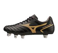 Mizuno Monarcida Neo Rugby, Negro/Oro, Talla 7, Negro/Dorado, 40.5 EU
