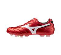 Botas de fútbol mizuno morelia ii elite rojo/blanco/negro