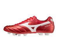 Botas de fútbol mizuno morelia ii elite rojo/blanco/negro 43