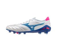 Mizuno MORELIA NEO IV BETA ELITE Botas de futbol Blanco/Tanager Turquesa/Rosa Tetra Mujer/Hombreo Talla 43