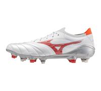 Mizuno MORELIA NEO IV BETA JAPAN MIX Botas de futbol Blanco/Radiant Rojo/ Hot Coral Mujer/Hombreo Talla 42,5