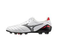 Mizuno MORELIA NEO IV PRO Botas de futbol Blanco/Negro/Chinese Rojo Mujer/Hombreo Talla 40,5