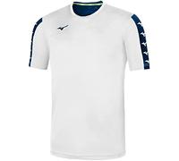Mizuno Nara Training tee para Unisex Adulto Color White Talla M