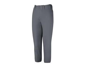 Mizuno Pantalón de sófbol de Tiro bajo con cinturón para Mujer Adulta