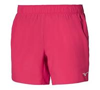 Mizuno Pantalones Cortos Core 5.5 para Mujer, Mujer, Pantalones Cortos, J2GB1355, Rosa roja, L Short