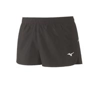 Mizuno Pantalones Cortos Team Premium Split Short ,Hombre, Running - 09 (Negro)