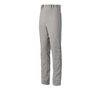Mizuno Pantalones Premier Pro Piped G2 L Gris-Negro, Hombre, Mizuno Premier Pro Pant G2 XL - Pantalón con ribeteado, color gris y azul marino, 350387.9151.07.XL, gris/azul marino., XL