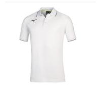 Mizuno Polo Hombre Team, a La Sport - 77 (White / Silver)