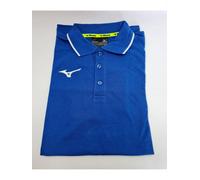 Mizuno Polo Hombre Team, All Sport 22 Royal/White, Manga Corta, Colletín