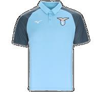 Mizuno Polyester Polo S.S. Lazio Men Retro Azul Hombre Talla L