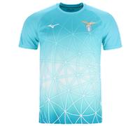Mizuno Pre Match Jersey S.S. Lazio Men Botas de futbol Azure Azul Hombre Talla 3XL