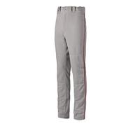 Mizuno Premier Pro Piped G2 Pantalones Premier Pro Piped Pantalón G2 L Gris-Negro, Hombre, Premier Pro - Pantalón con Ribete (Talla M), Color Gris y Rojo, 350387.9110.05.M, Gris/Rojo, M