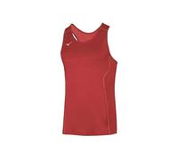 Mizuno Premium JPN Singlet para Hombre Color Red/Red Talla M