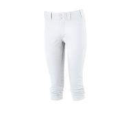 Mizuno Pantalón de sóftbol Prospect para mujer Blanco talla S