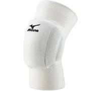 Mizuno - Rodillera Team, Unisex, White-Black, XL