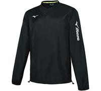 Mizuno Sendai Trad Rain Jacket, Chaqueta Unisex Adulto, Preta (Black), XXL