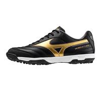 Mizuno Shoe Morelia Sala Classic TF, Shoes Unisex Adulto, Black/Gold/Dark Shadow, 46 EU