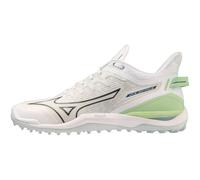 Mizuno Shoe Wave LEOPARDUS, Shoes Unisex Adulto, White/GlacialRidge/Lolite, 38.5 EU