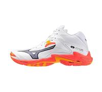 Mizuno Shoe Wave Lightning Z Mid Color White FIERYCORAL2 Citrus, Size 38 EU 98 - White FIERYCORAL2 Citrus 38, 98 White Fierycoral2 Citrus, 38.5 EU