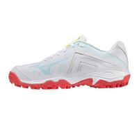 Mizuno Shoe Wave Lynx JNR, Shoes, White/Clearwater/Cayenne, 32.5 EU