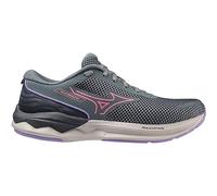 Mizuno Shoe Wave Revolt WOS, Shoes Mujer, StormyWeathe/High-VisPink/P.Punch, 37 EU