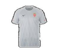 Mizuno Short sleeve Training Shirt AS Monaco Men Plata Hombre Talla XL