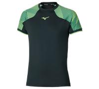Mizuno Stargazer Shadow Short Sleeve Tee Negro Hombre Talla XL