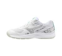 Mizuno STEALTH STAR 3 Jr. Zapatillas de balonmano Blanco/Negro/Frozen Emerald Júnior Talla 34,5