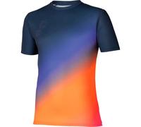 MIZUNO Summer Pack Qd Tee - Hombre - Narnaja / Azul - talla XL- modelo 2025