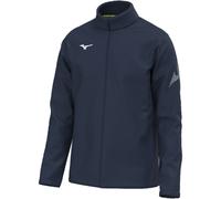 Mizuno Team Packable Hood Jacket Giacca antivento k way con cappuccio Navy Blue