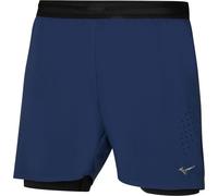 MIZUNO Tech Light 5.5 2in1 Short M - Hombre - Azul - talla XL- modelo 2025