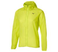 Mizuno Tech Light Hodded Jacket Lightning Amarillo Mujer Talla M