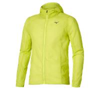 Mizuno Tech Light Hooded Jacket Lightning Amarillo Hombre Talla M