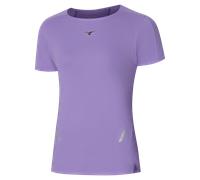 MIZUNO Tech Light Tee W - Mujer - Violeta - talla S- modelo 2025